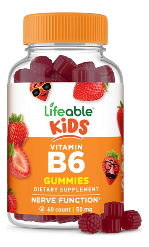Gomas Lifeable De Vitamina B6 Para Crianças - Imagem 9