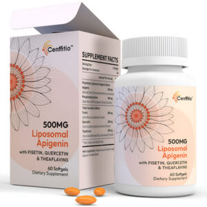 Suplemento Cápsulas De 500 Mg De Apigenina Lipossomal Cenffi