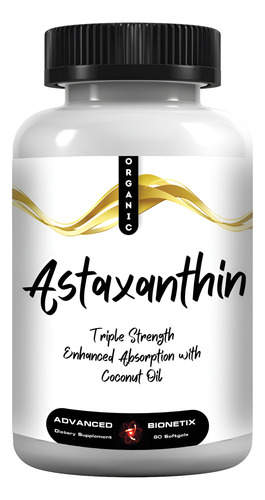 Suplemento Advanced Bionetix Astaquil Astaxantina 12 Mg 60 S