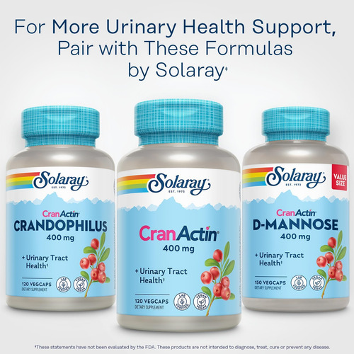 Solaray Cranactin Cranberry Extract 400 Mg - Suplementos De - Imagem 6