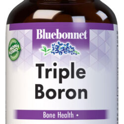 Bluebonnet Triple Boron 3 Mg De Oligoelementos Ósseos