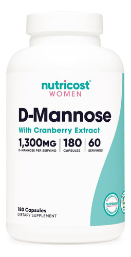 Nutricost D-manose Com Extrato De Cranberry Para Mulheres 13
