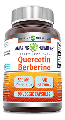 Suplemento: Fórmulas Incríveis: Quercetina Berberina 500 M