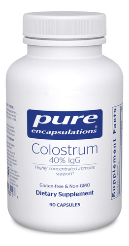 Suplemento De Encapsulamentos Puros De Colostro 40% Igg 90 C