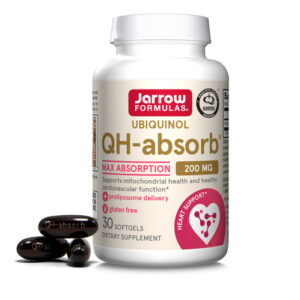 Suplemento Jarrow Formulas Qh-absorb 200 Mg De Cápsulas De C