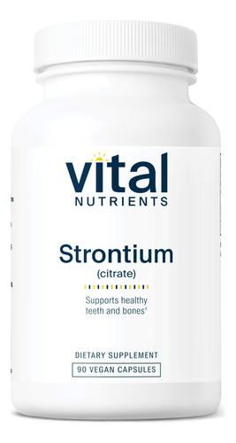 Suplemento De Nutrientes Vitais Estrôncio (citrato) 227 Mg 9