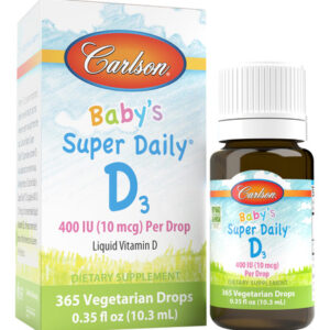 Gotas De Vitamina D Carlson Baby&quots Super Daily D3 400 Ui 365