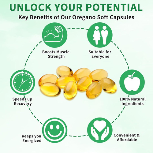 Suplemento Beyxdu Oil Of Orégano Softgels 600 Mg 120 Unidade - Imagem 3