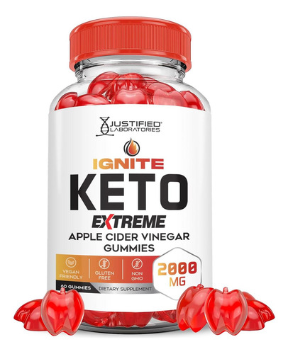 Gominhas Ignite Keto Acv 2000 Mg Versão Avançada