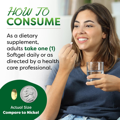 Best Naturals Óleo De Orégãos 250 Mg Softgels 120count - Imagem 3
