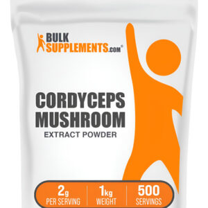 Suplemento Bulksupplements.com Extrato De Cogumelo Cordyceps