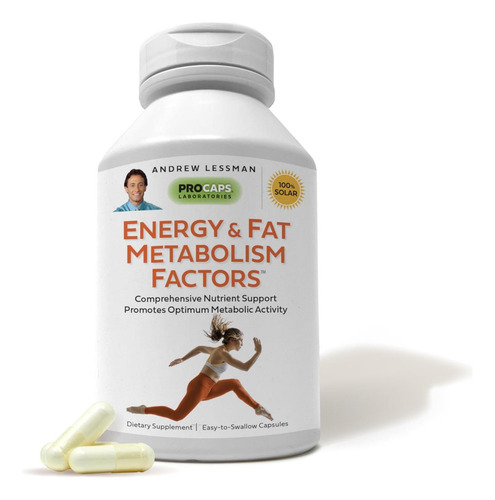 Andrew Lessman Energy & Fat Metabolism Factors 60 Cápsulas - - Imagem 8