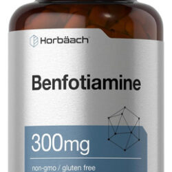 Horbäach Benfotiamina 300mg 60 Cápsulas Suplemento Sem O