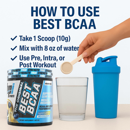 Suplemento Bpi Sports Best Bcaa Em Pó E Limonada De Mirtilo - Imagem 7