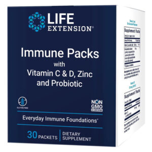 Life Extension - Pacotes Imunológicos Com Vitamina C E D Zi