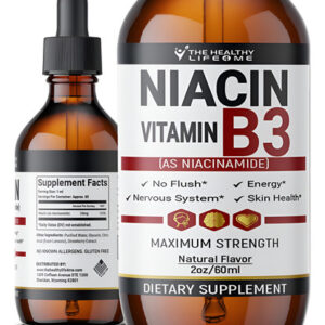 Suplemento The Healthy Life 4 Me Vitamina B3 Niacinamida 60m