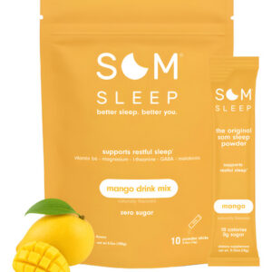 Mistura De Bebidas Sleep Aid Em Pó Som Sleep Calm Com 3 Mg D