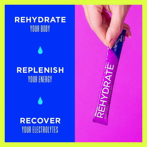 Mistura De Bebidas Eletrolíticas Advocare Rehydrate Grape Fl - Imagem 5