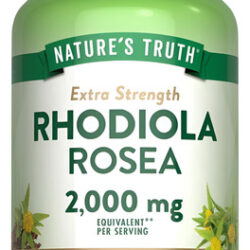 Nature&quots Truth Rhodiola Rosea 2000 Mg 120 Cápsulas