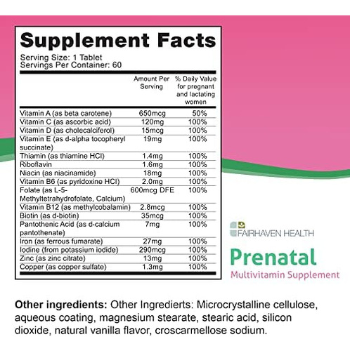 Multivitaminas Pré-natais Peapod Essenciais Para Mulheres - Imagem 8