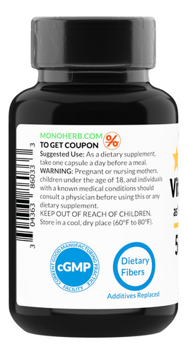 Suplemento Monoherb Vitamina B12 Metilcobalamina 5000mcg 90 - Imagem 3