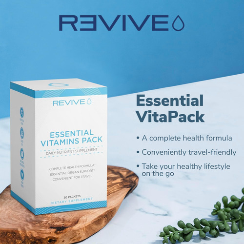 Pacotes De Vitaminas Essenciais Revive Md Para Mulheres E Ho - Imagem 10