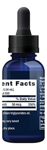 Life Extension Vitamina D3 Líquida 50mcg (2000iu) - Gotas Se - Imagem 3