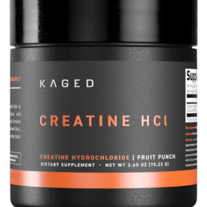 Kaged Creatine Hcl Powder Fruit Punch Supports Muscle G...