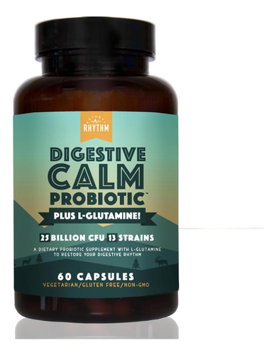 Probiótico Calmante Digestivo De Ritmo Natural (mais L-gluta - Imagem 10