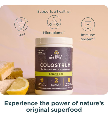 Suplemento Ancient Nutrition Colostrum Superfood Powder - Imagem 2
