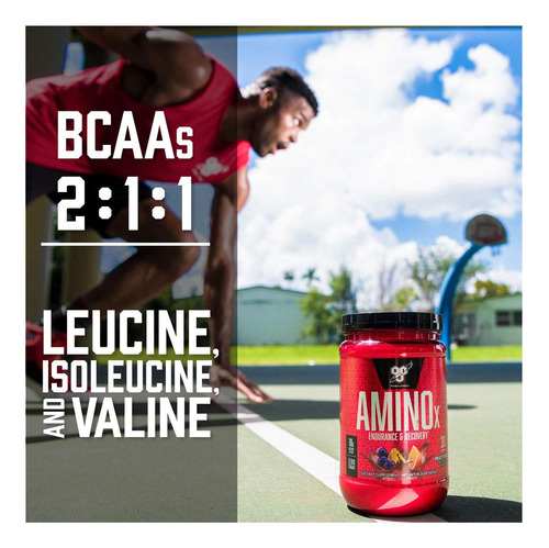 Bsn Amino X Recuperação Muscular E Pó De Resistência Com 10 - Imagem 5