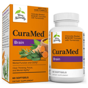 Suplemento Terry Naturally Curamed Brain 60 Cápsulas Gelatin