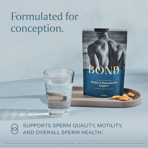 Bond Vitality: Suplemento De Fertilidade Masculina Tudo-e... - Imagem 9