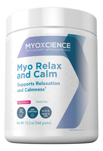 Suplemento Myoxcience Myo Relax & Calm Sleep Support 60 Dose