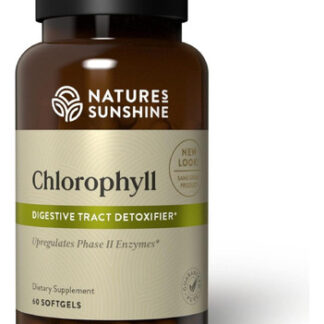 Natures Sunshine Clorofila 60 Cápsulas De Softgel Ajuda A