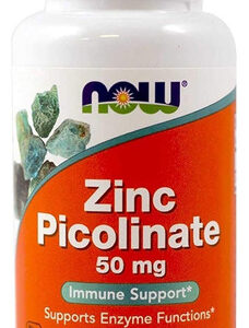 Now Foods - Picolinato De Zinco 50 Mg 120 Cápsulas