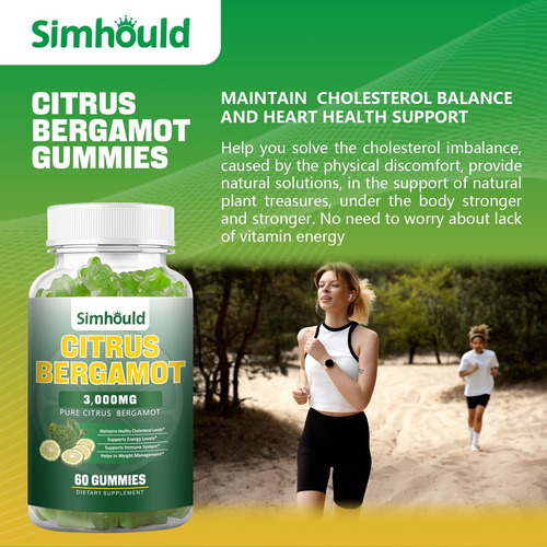 2 Pacote Citrus Bergamot Gomas -3000mg Citros Bergamot Extra - Imagem 11