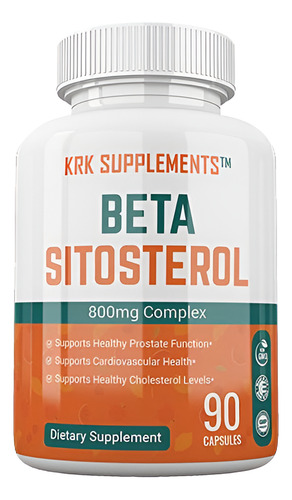 Suplementos Krk Suplementos Beta Sitosterol 800 Mg 90 Cápsul
