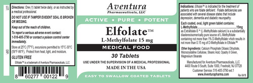 Elfolate® 15mg L-metilfolato Metil Folato Metilfolato Suplem - Imagem 7