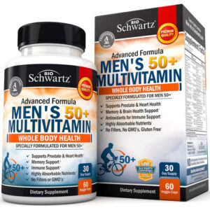 Suplemento Multivitamínico Bioschwartz Men 50+ Heart Health