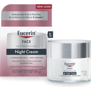 Eucerin Q10 Creme Noturno Antirrugas + Pró-retinol Creme Fa