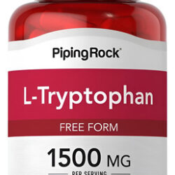 Piping Rock L-triptofano 1500 Mg 90 Cápsulas Forma Livre
