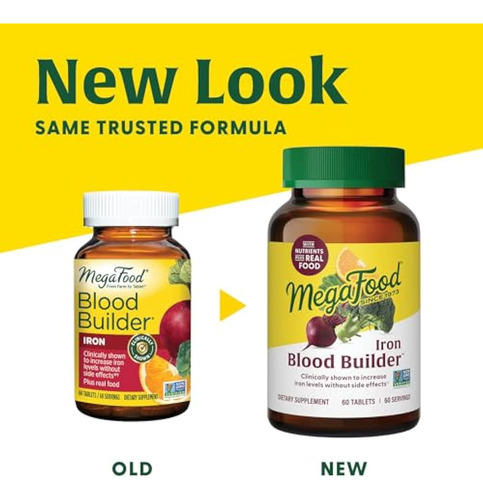 Megafood Blood Builder - Suplemento De Ferro - Imagem 3