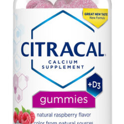 Suplemento De Cálcio Gummies Citracal Com Vitamina D3 60 Uni