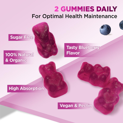 Gomitas Holegend Cortisol Para Mulheres - Sem Açúcar - Imagem 7