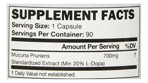 Mucuna L-dopa 20% Fabricado Nos Brasil Extrato Puro De Mucu - Imagem 6