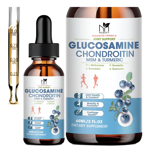 Mabefy Glucosamina Colondroitin Msh Gotas De Líquido De Com - Imagem 8