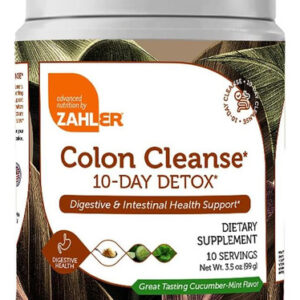 Zahler Limpeza De Cólon 10 Dias Pepino Natural
