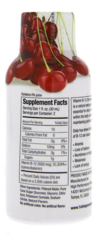 1ª Etapa Para Energy B-12 Boost Cherry Charge 12 Garrafas (2 - Imagem 3