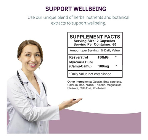 Por Cápsulas De Suplementos De Resveratrol De Resistência A - Imagem 5